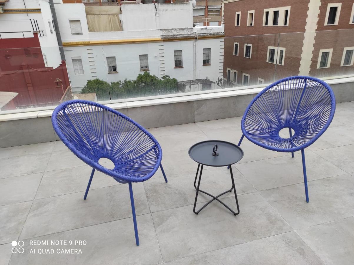 Apartamentos Rg Plaza De Espana เซบีญา ภายนอก รูปภาพ